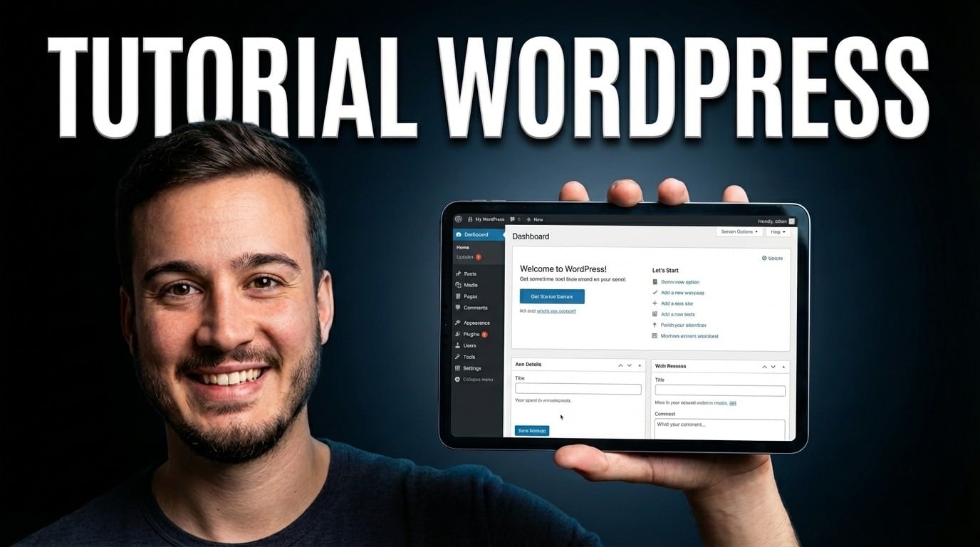 Curso GRATIS De WordPress 2026 – Crea Tu Página Web Profesional Desde Cero